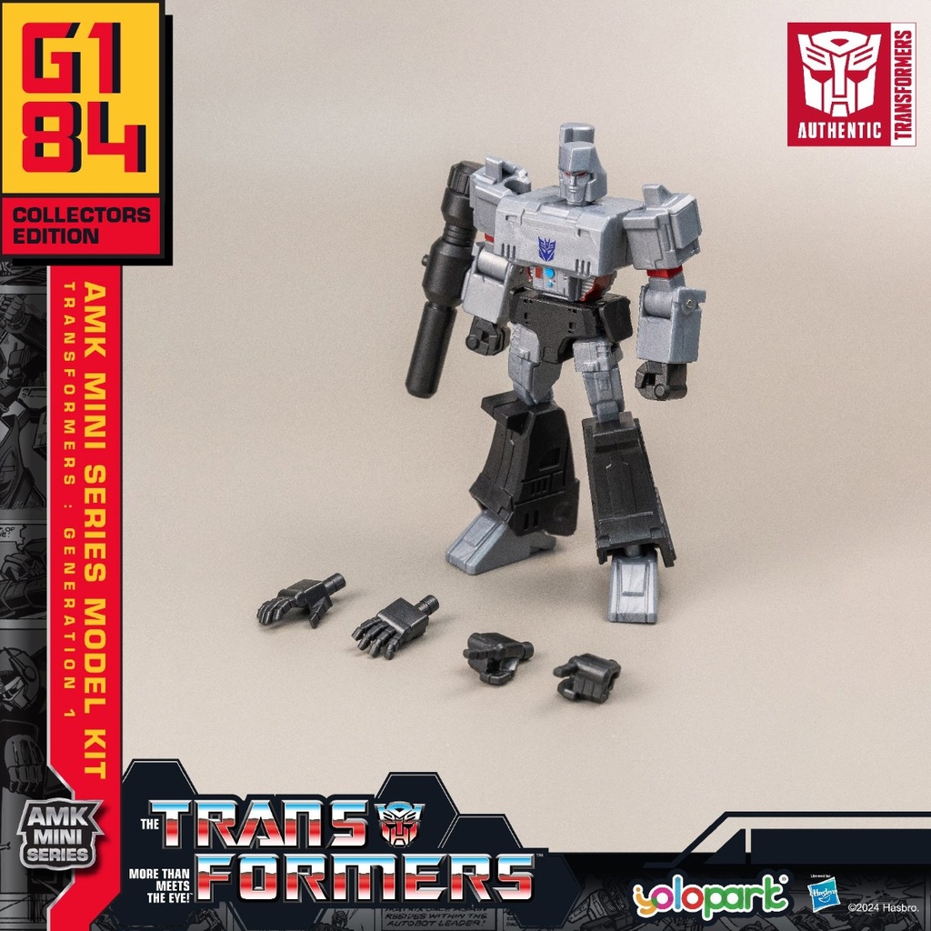 Yolopark AMK Mini Transformers G1 Megatron – maquette à monter 12 cm 1