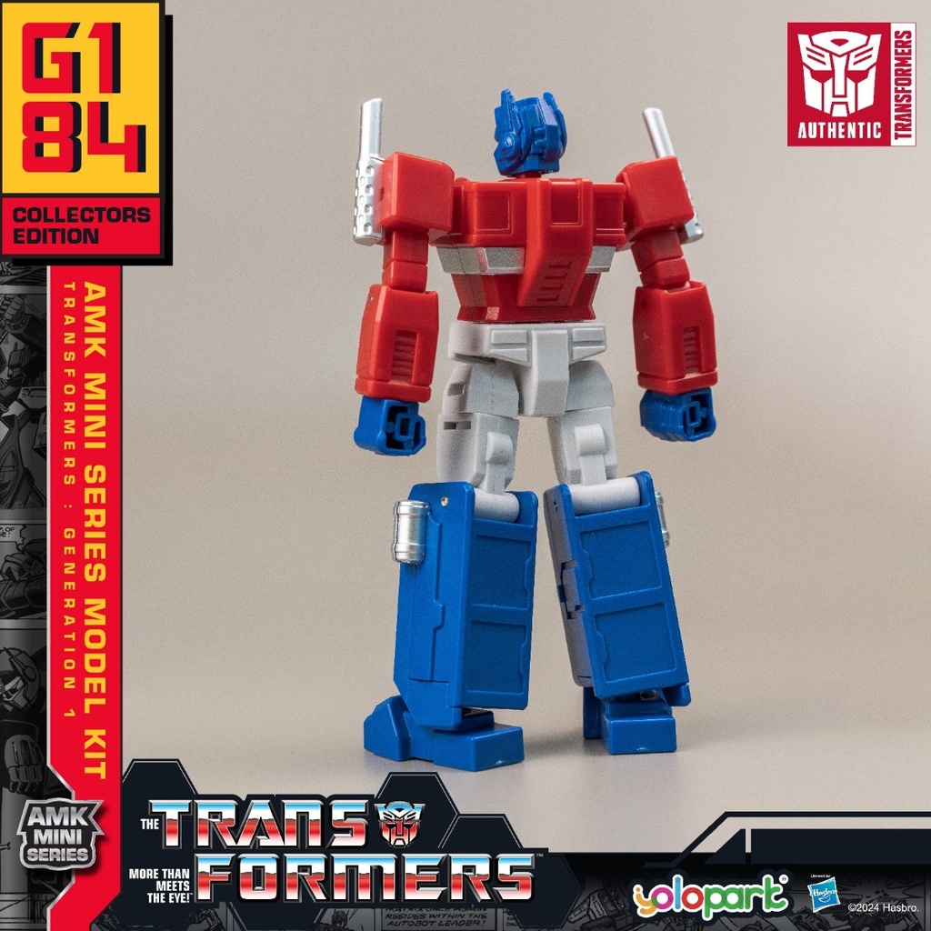 Yolopark AMK Mini Transformers G1 Optimus Prime – maquette à monter 12 cm 2