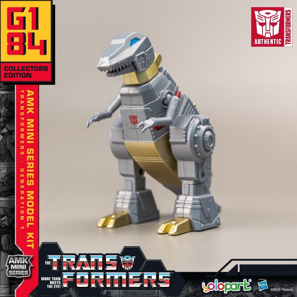 Yolopark AMK Mini Transformers G1 Grimlock – maquette à monter 10 cm 1