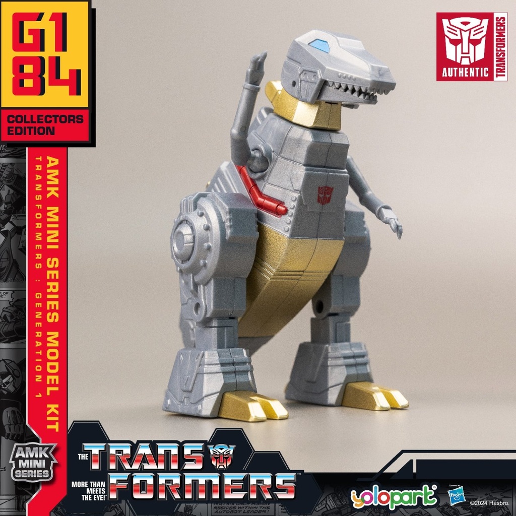 Yolopark AMK Mini Transformers G1 Grimlock – maquette à monter 10 cm 3