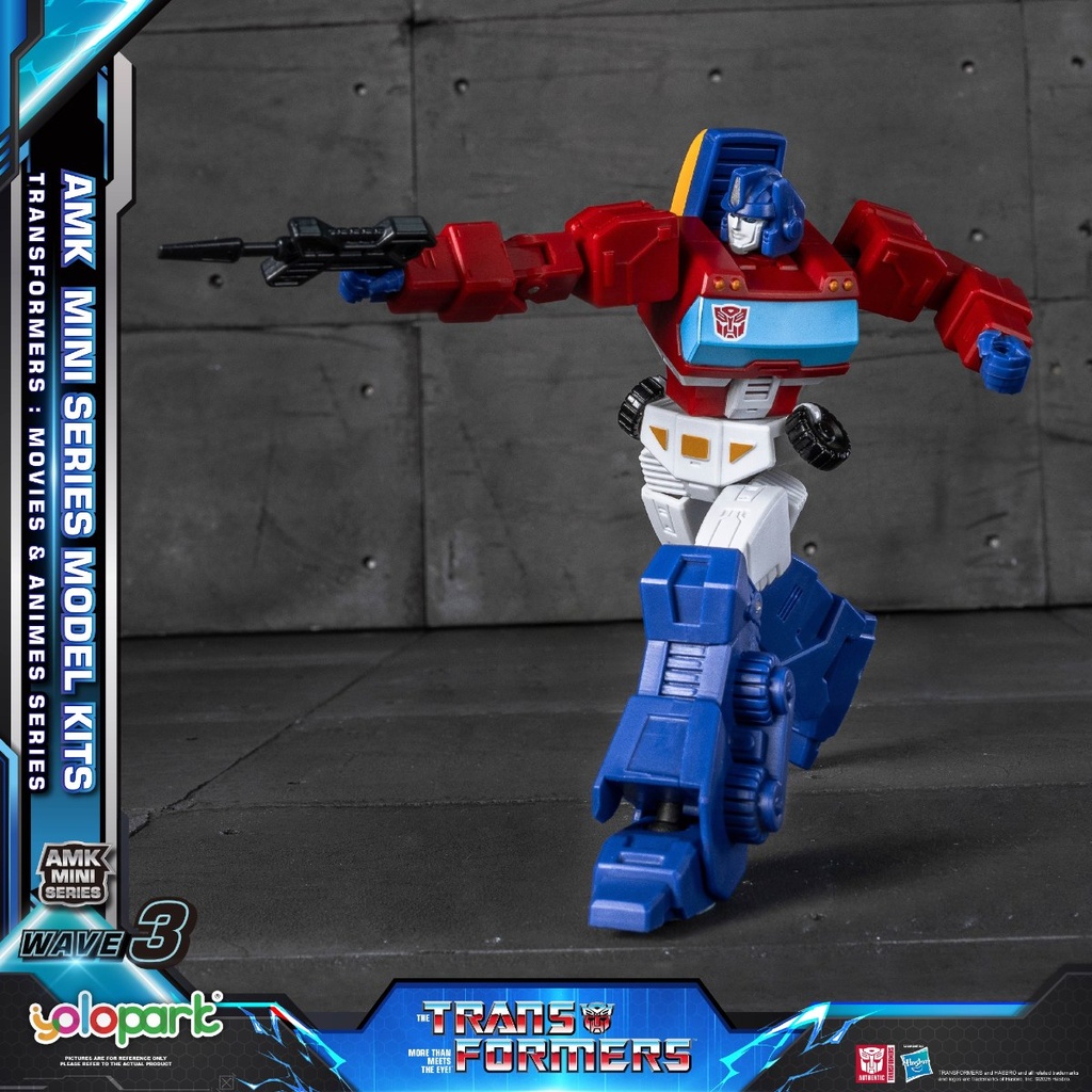 Yolopark AMK Mini Transformers IDW Orion Pax – maquette à monter 12 cm 2