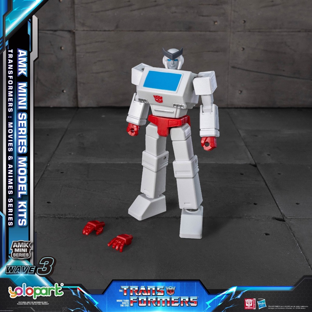 Yolopark AMK Mini Transformers G1 Ratchet – maquette à monter 11 cm 3