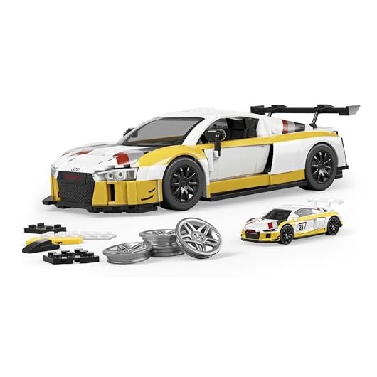 [JFT18] Brick Shop  Hot Wheels '15 Audi R8 LMS Construction Set