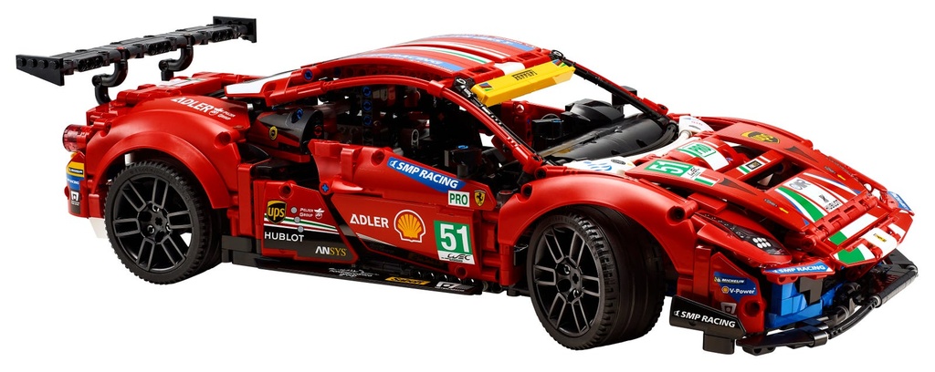 [42125] LEGO Technic 42125 – Ferrari 488 GTE « AF Corse #51 »