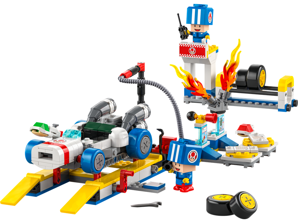 [72035] LEGO Super Mario 72035 – Mario Kart – Garage de Toad