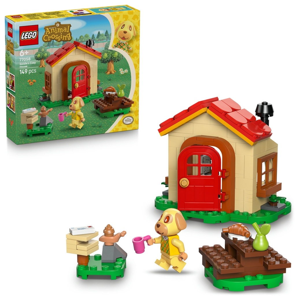 [77058] LEGO Animal Crossing 77058 – La maison douillette de Mirza
