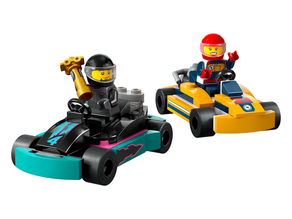 [60400] LEGO City 60400 – Les karts et les pilotes de course