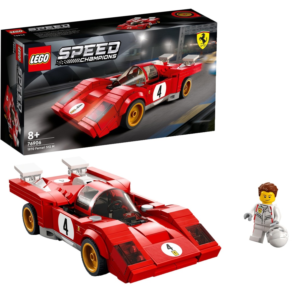[76906] LEGO Speed Champions 76906 – 1970 Ferrari 512 M