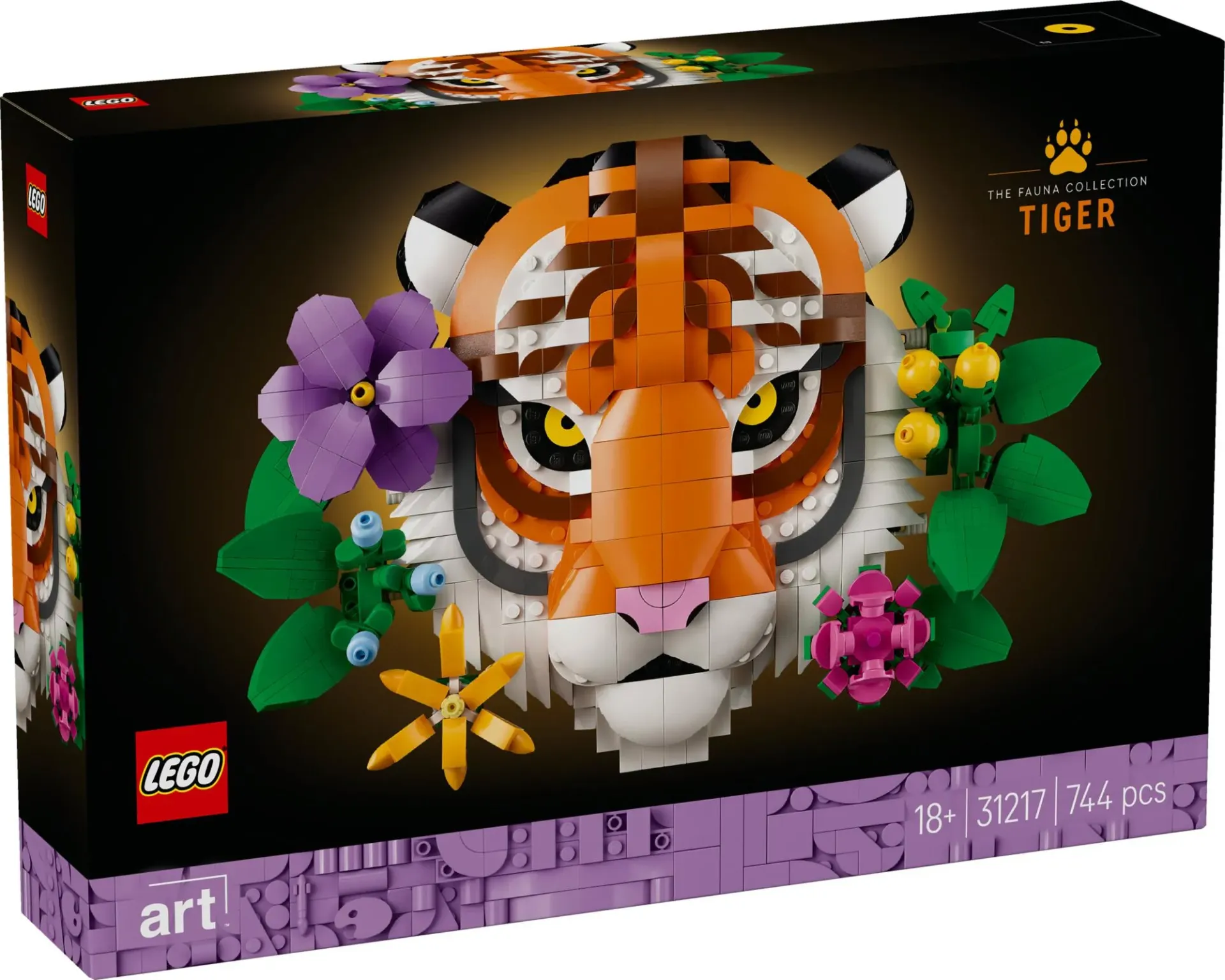 [31217] LEGO Art 31217 – La collection Faune - Le tigre