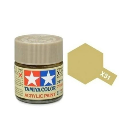 Tamiya X-31 Or titane – peinture acrylique 10 ml