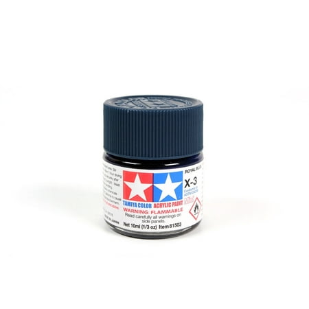 Tamiya X-3 Bleu roi brillant – peinture acrylique 10 ml