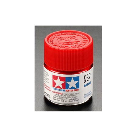 Tamiya X-7 Rouge brillant – peinture acrylique 10 ml