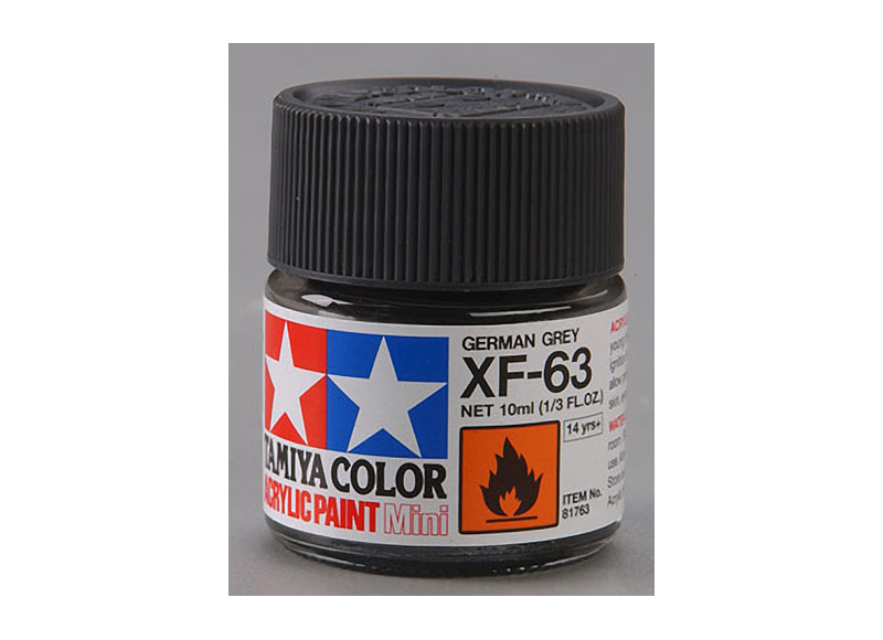[XF-63] Tamiya Acrylic Flat Paint (10ml) - German Grey