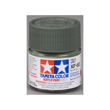 [XF-65] Tamiya Acrylic Flat Paint (10ml) - Field Grey