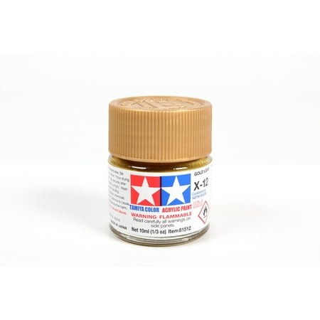 Tamiya X-12 Feuille d'or – peinture acrylique 10 ml
