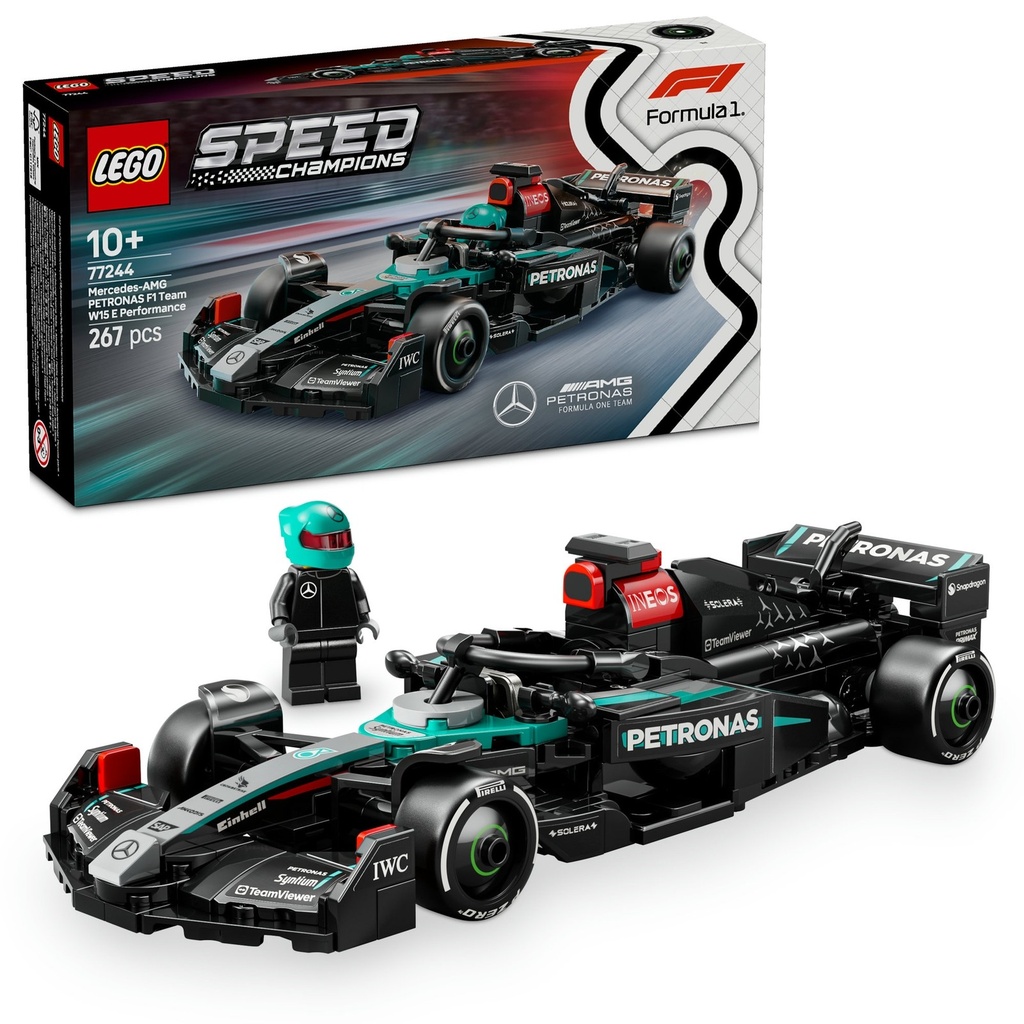 [77244] LEGO Speed Champions 77244 – Voiture F1 Mercedes-AMG W15
