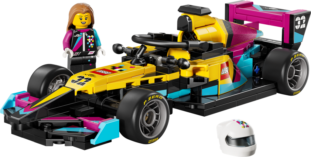 LEGO Speed Champions 77258 – Voiture de course F1 Academy