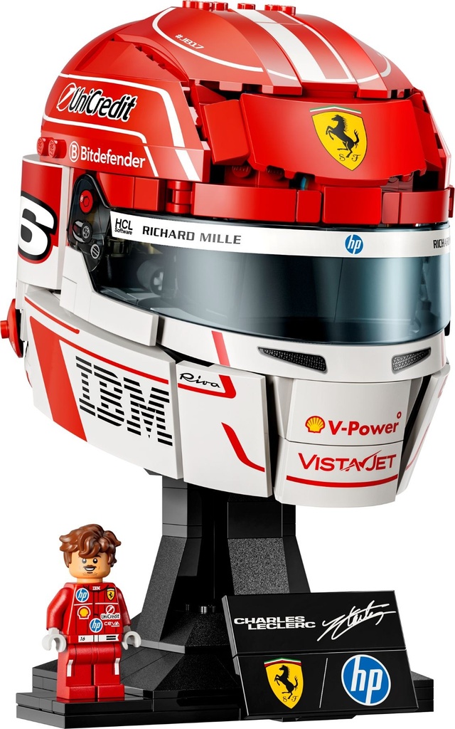 [43014] LEGO Editions 43014 – Scuderia Ferrari HP – Casque de Charles Leclerc