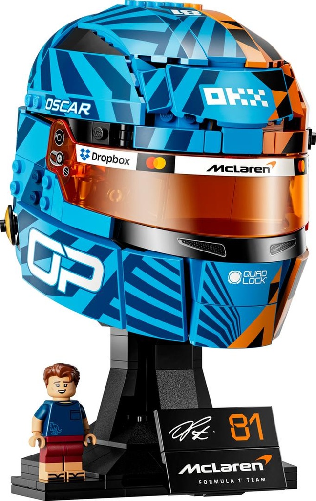 [43017] LEGO Editions 43017 – McLaren Mastercard F1 Team – Casque d'Oscar Piastri