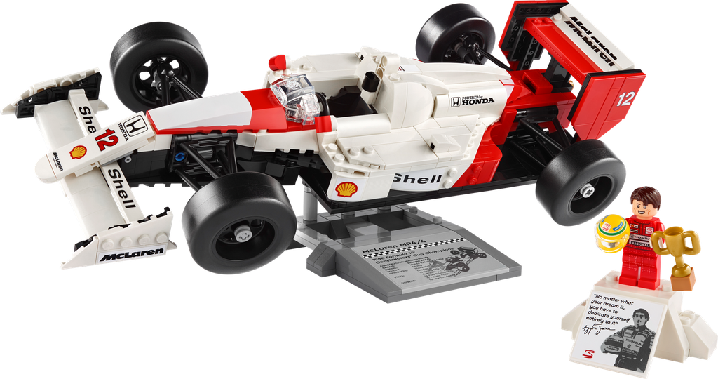 [10330] LEGO Icons 10330 – McLaren MP4/4 & Ayrton Senna