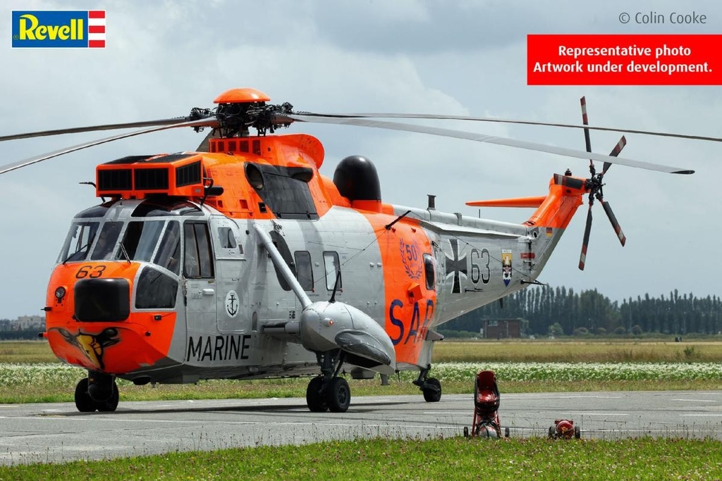 Revell Model Set Westland Sea King Mk.41 – maquette avec peintures