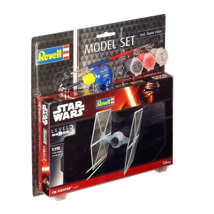 Revell Model Set Star Wars TIE Fighter 1/110 – maquette avec peintures