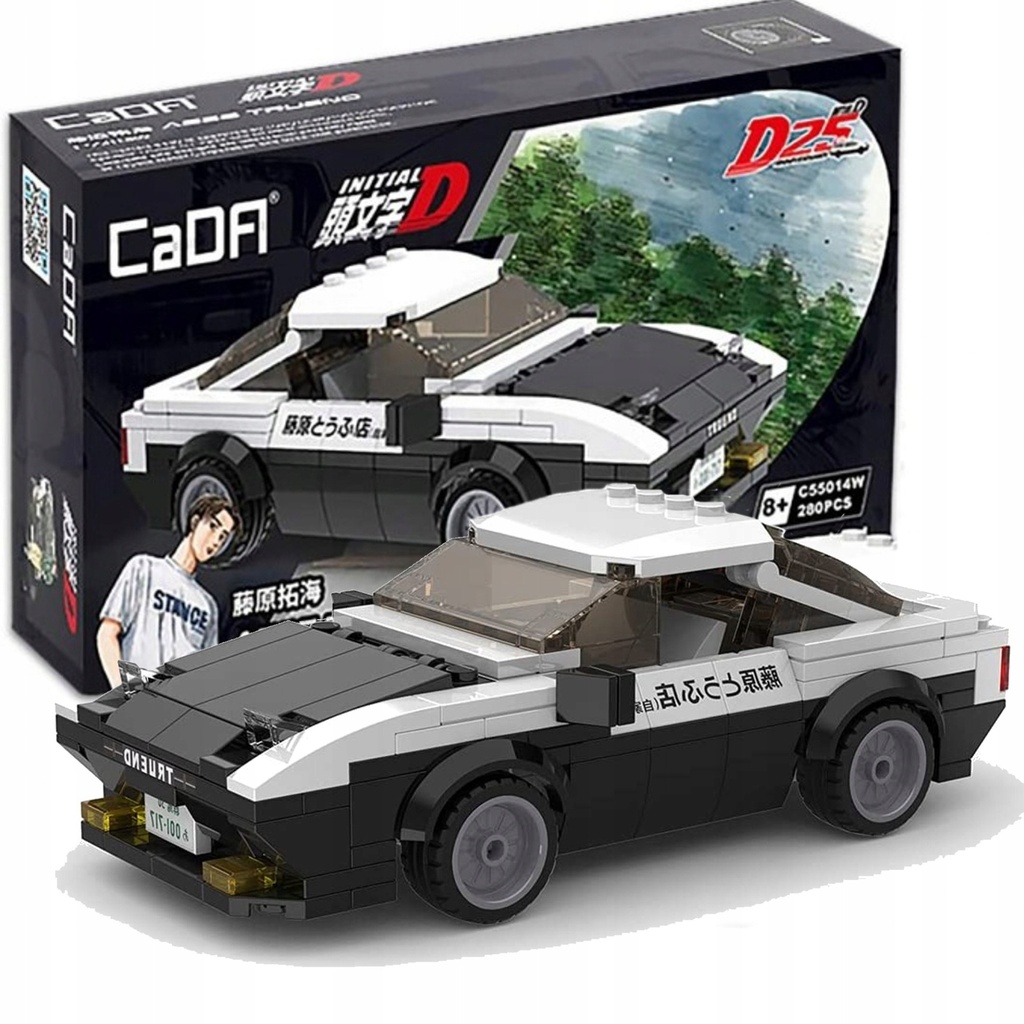 [C55014W] CaDA Initial D C55014W – Toyota Trueno AE86 (1/24)
