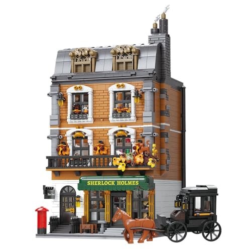 PopMarket Sherlock Holmes 221B Baker Street – briques de construction