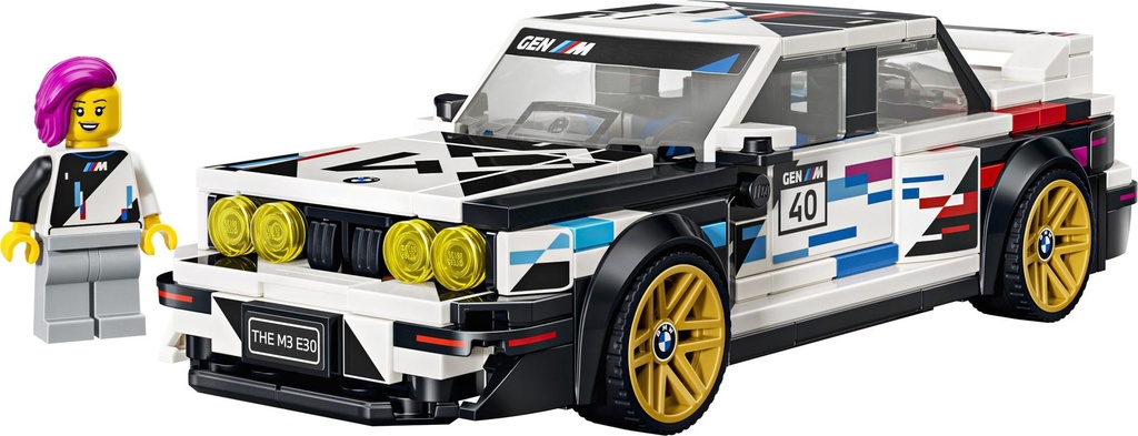 [77263] LEGO Speed Champions 77263 – BMW M3 (E30)