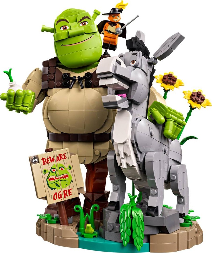 [72423] LEGO Shrek 72423 – Shrek, l'Âne et le Chat Potté