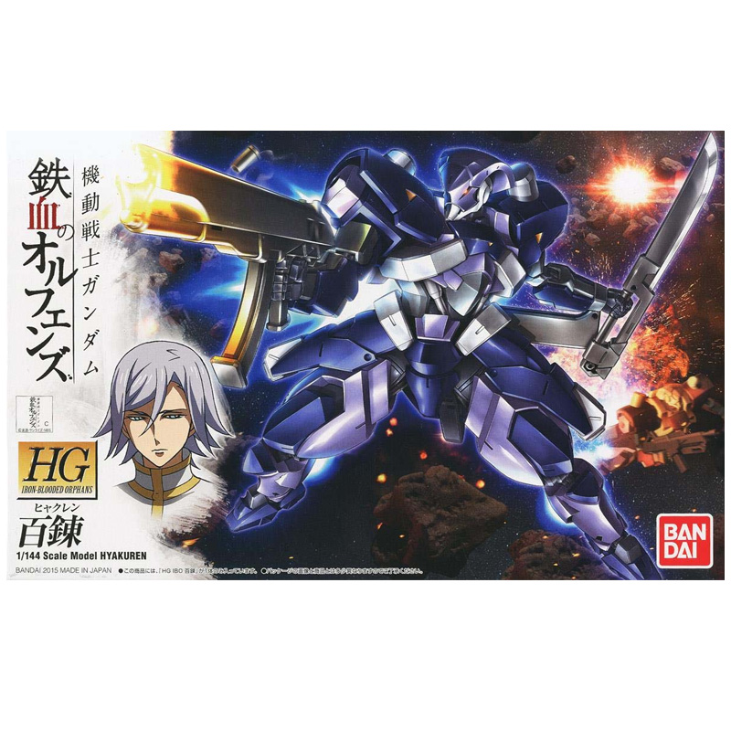 [BANMK63831] Bandai Gunpla HG 1/144 IBO 006 Hyakuren