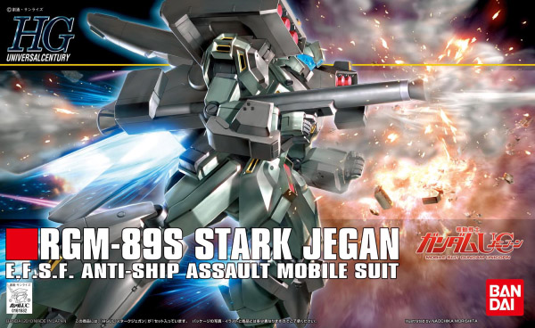 [BANMK59161] Bandai Gunpla HGUC 1/144 104 RGM-89S Stark Jegan
