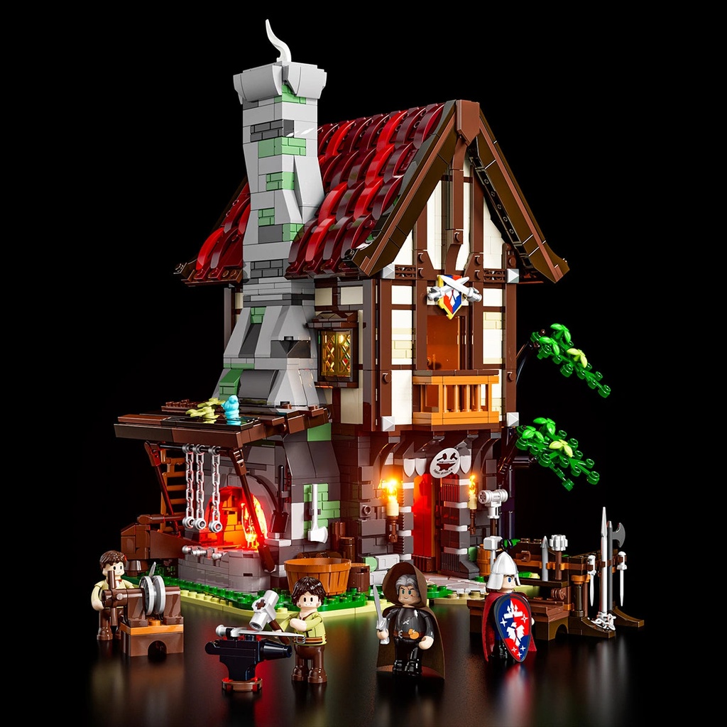 [LB12006] Lumibricks Middle Ages 12006 Forge House