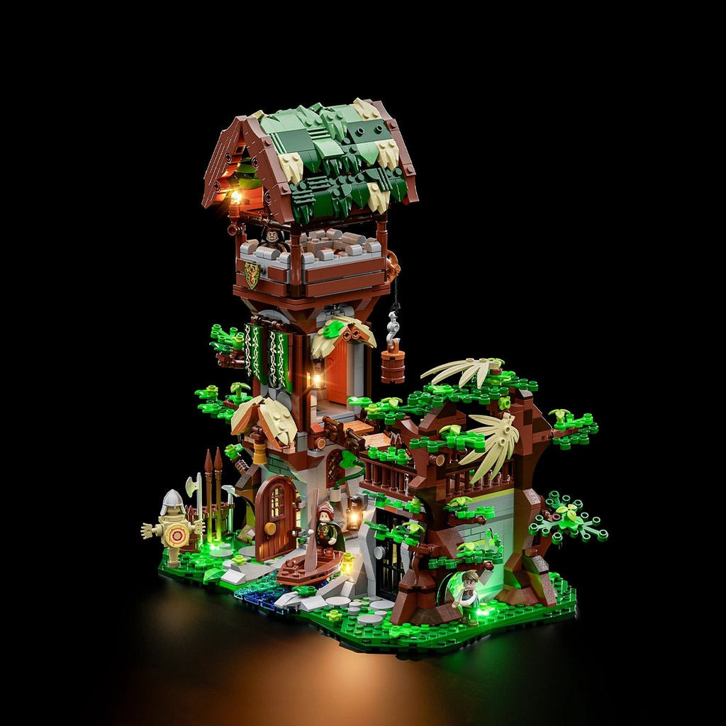 [LB12015] Lumibricks Middle Ages 12015 Forest Outpost