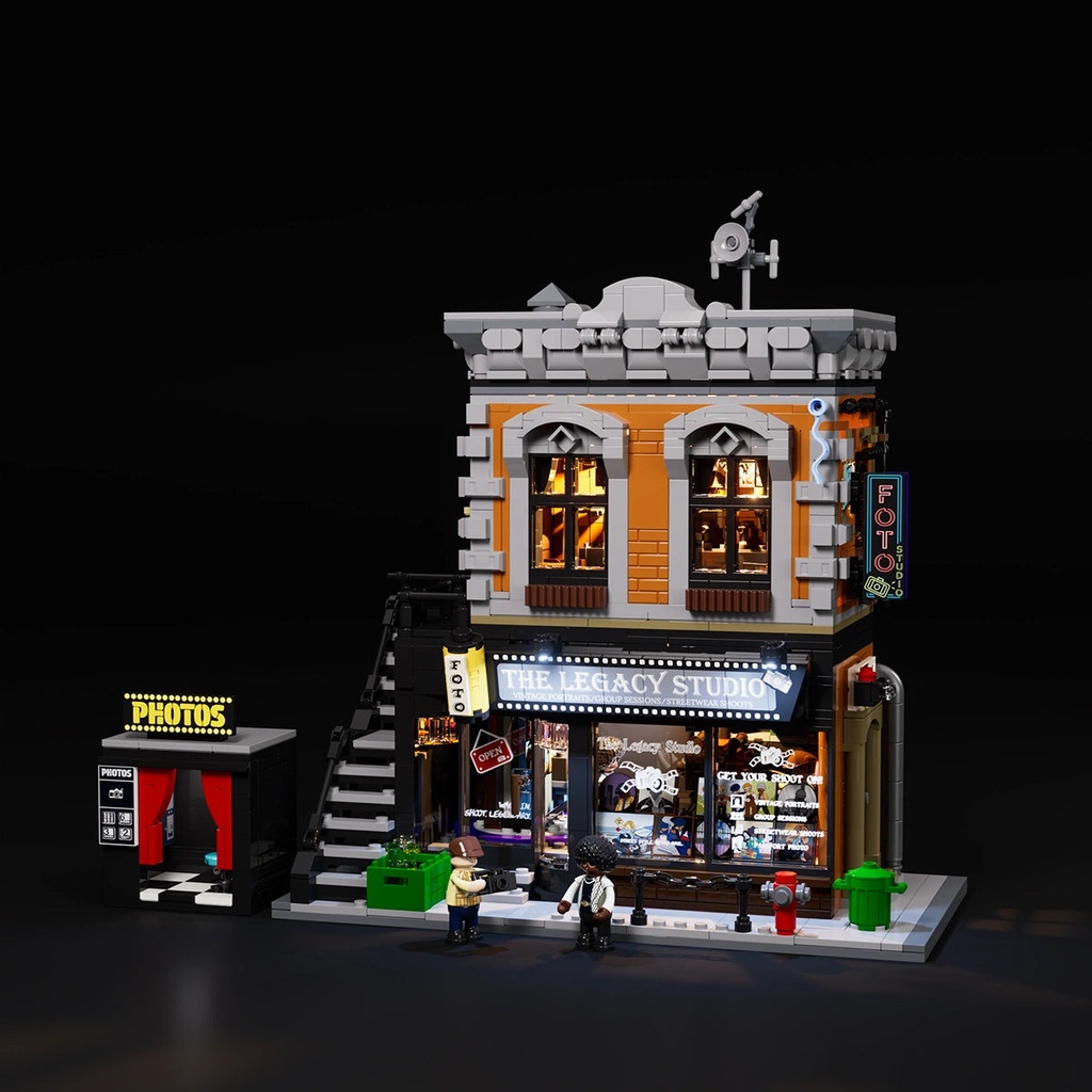 [LB19016] Lumibricks Street Fusion 19016 Corner Photo Studio
