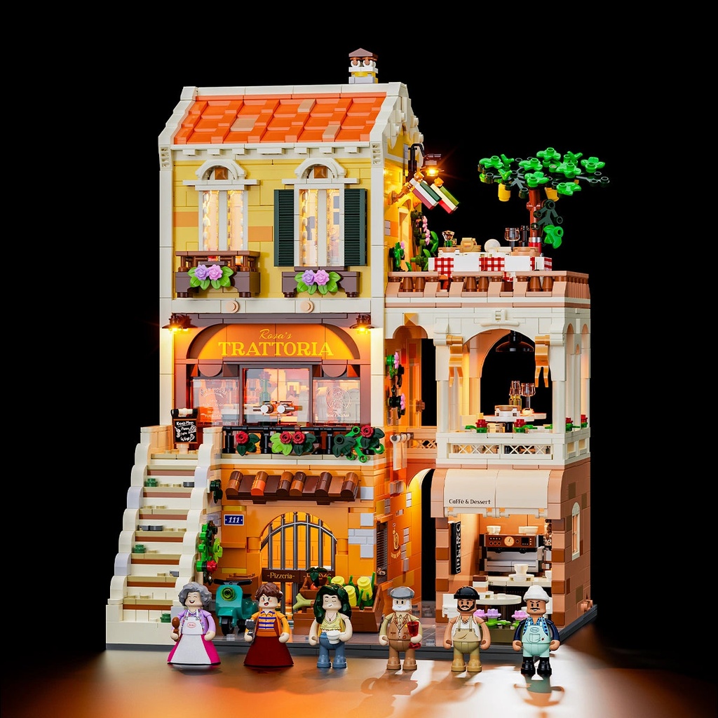 Lumibricks Town Life 15010 Italian Homestyle Restaurant