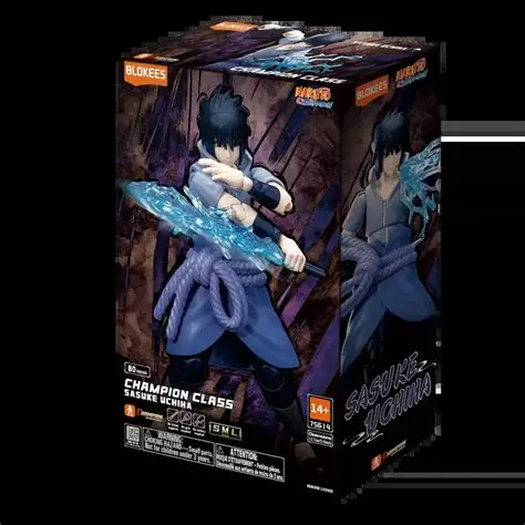 [BLK75614] Figurine à monter Blokees Sasuke Uchiha – Naruto Shippuden Champion Class