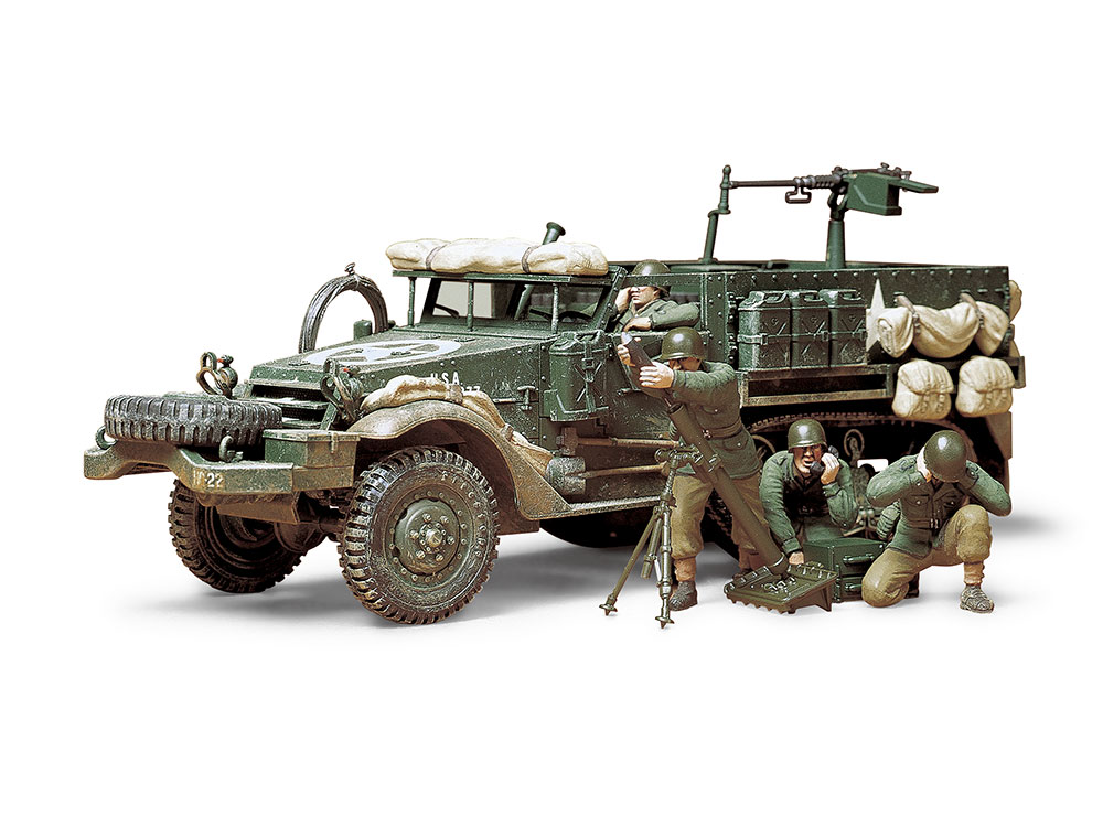 [35083] Porte-mortier américain, M21 de 81mm - TAMIYA 35083 - 1/35