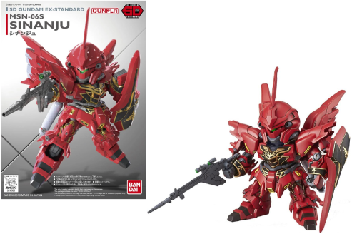 SD Gundam EX-Standard Sinanju – maquette à monter