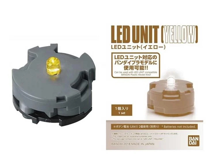 [185550] Module LED Bandai LED Unit – jaune (1 pièce)