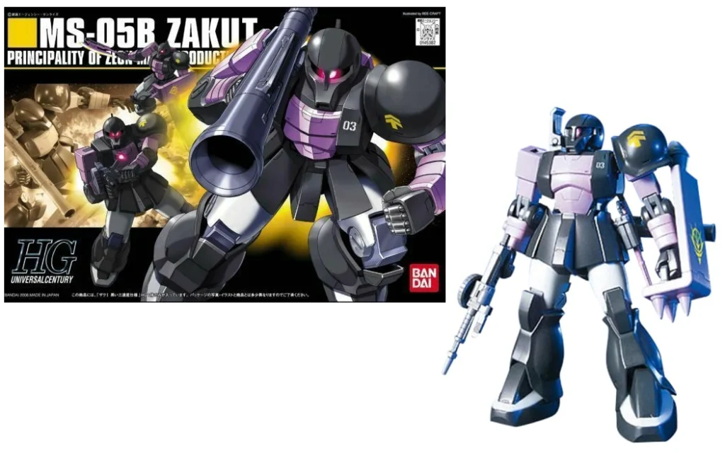 [202439] GUNDAM - HGUC 1/144 MS-05B Zaku I - Model Kit