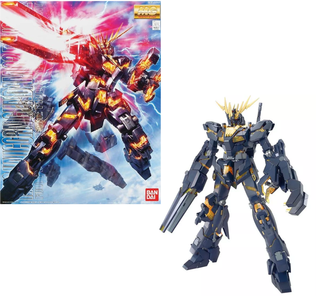 [BANMK63045] Gundam Gunpla MG 1/100 RX-0 Unicorn Gundam 02 Banshee – maquette à monter