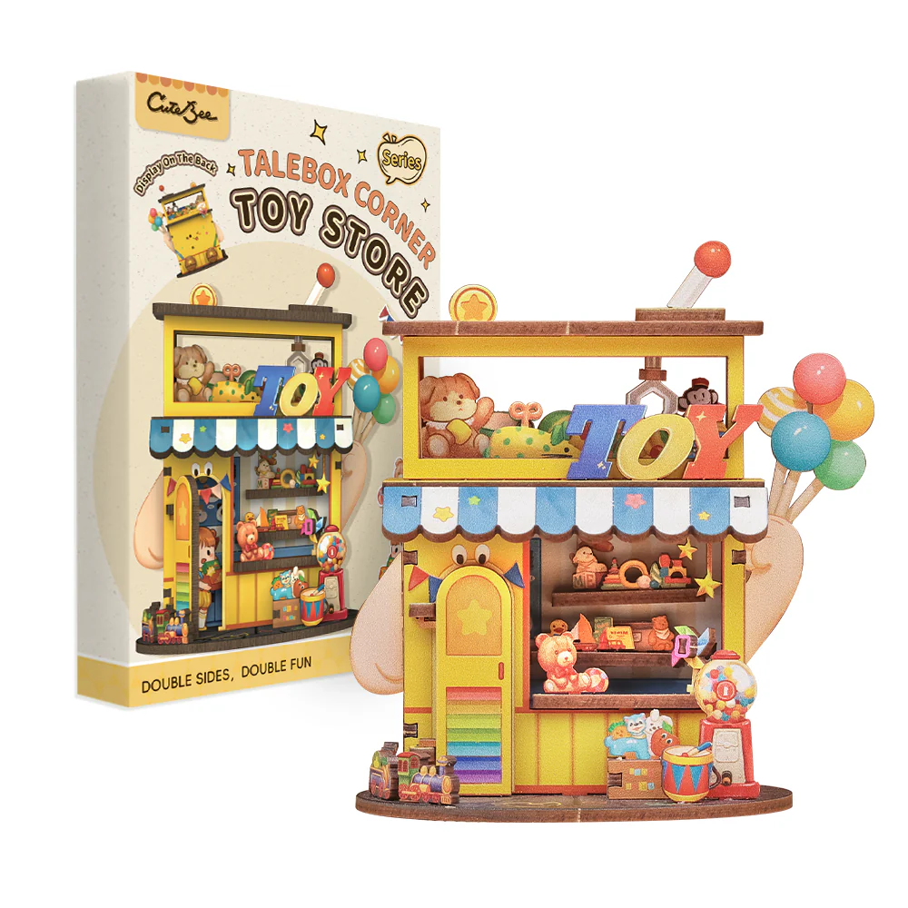 [252030] Mini maison Cutebee Talebox Corner Magasin de Jouets, 56 pièces (252030)