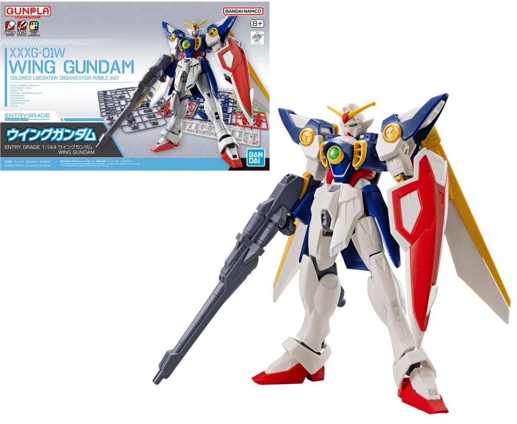 [245750] Maquette Bandai Gundam Entry Grade 1/144 Wing Gundam (245750)