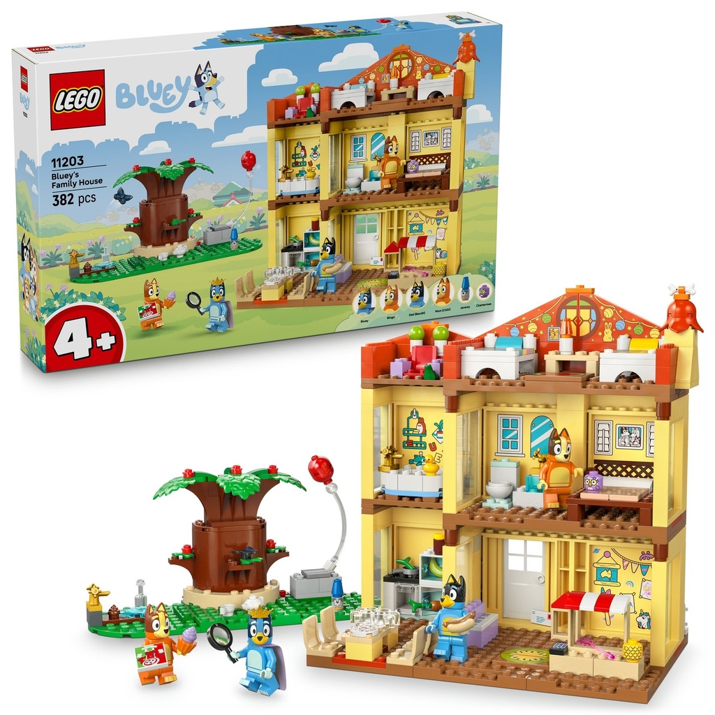 LEGO Bluey: Bluey's Family House Toy - Modular