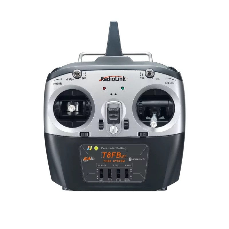 [RADT8FBBT-M2] RadioLink radio T8FB BT 2,4 GHz 8 voies Mode 2 + récepteur R8EF