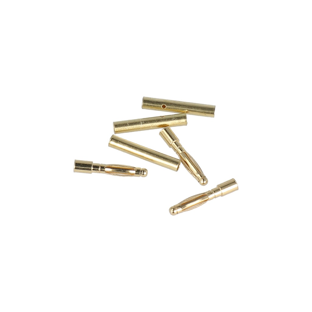 Modster connecteurs 2 mm mâle + femelle (3 paires)