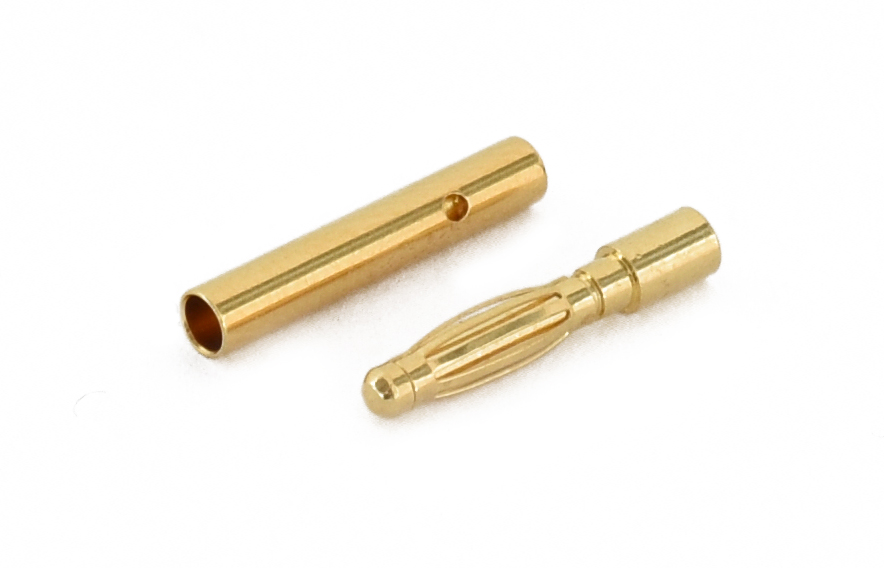 Modster prises Goldkontakt 2 mm (1 paire)