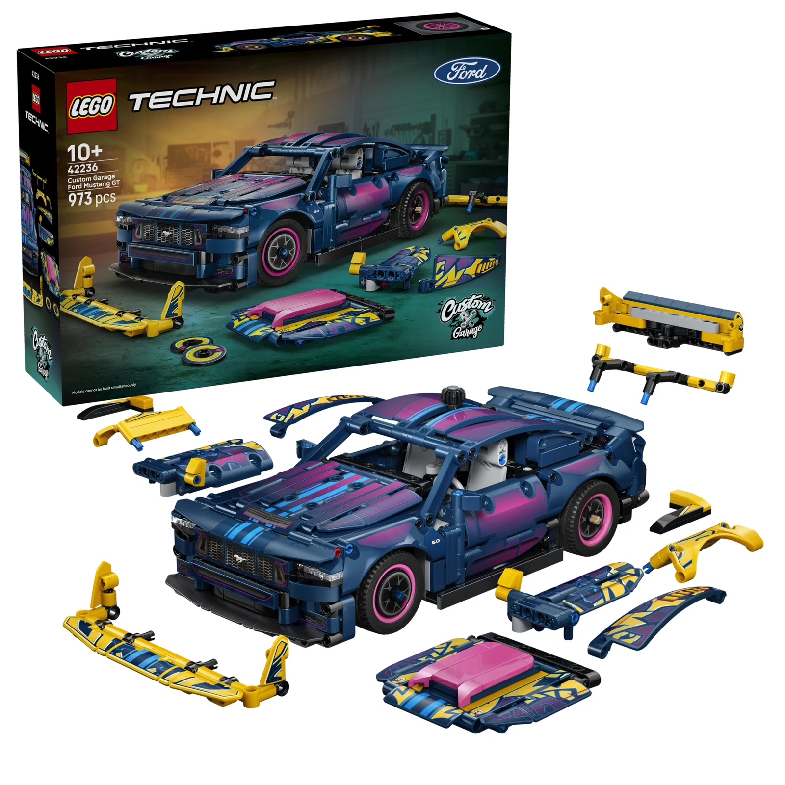 LEGO Technic – Voiture Ford Mustang GT à personnaliser (42236)