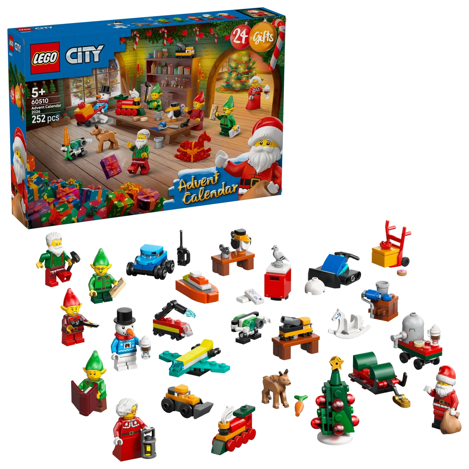 LEGO City – Le calendrier de l’Avent 2026 (60510)